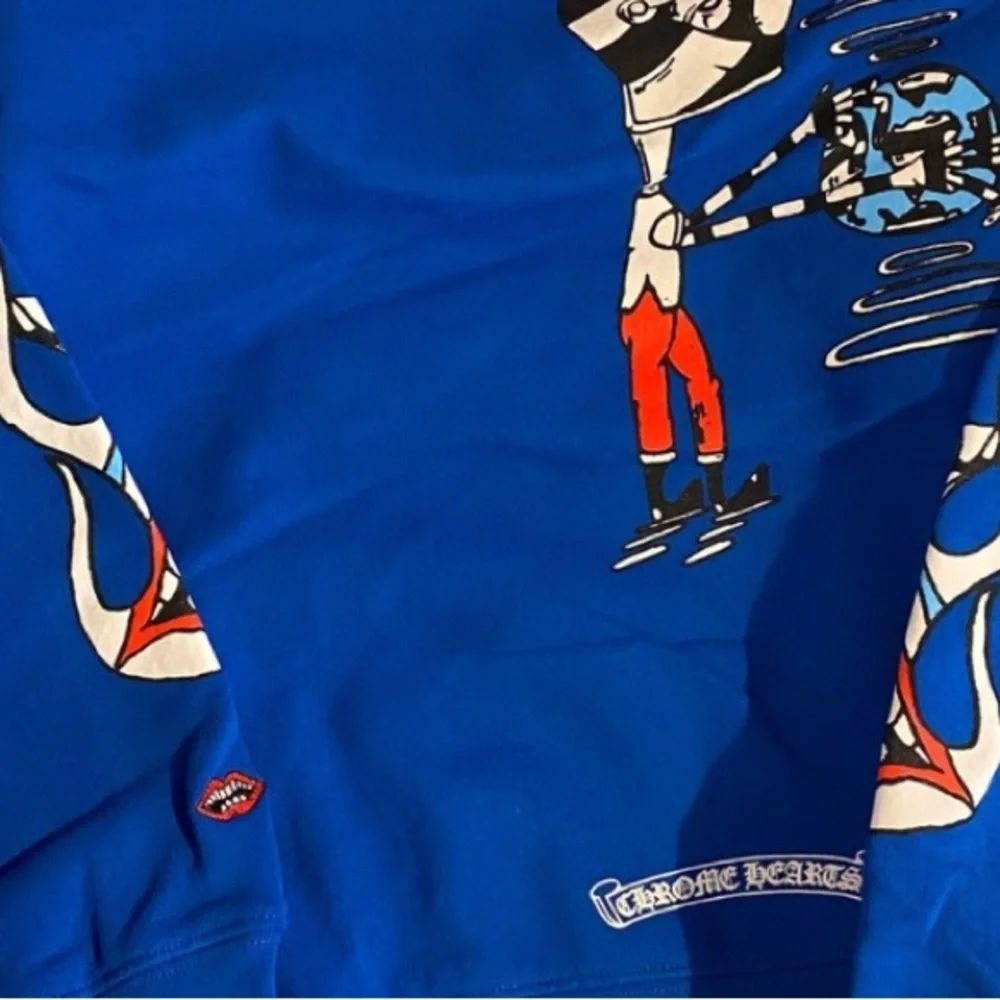 Chrome hearts size fits large -X-Large light wear M boys royal blue - Picture 2 of 7